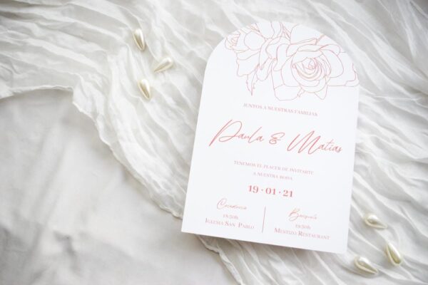 Invitación Rosas - Imagen 3