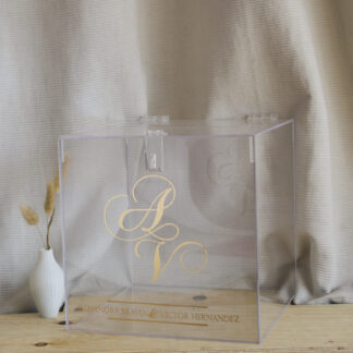 Caja Lluvia de Amor - 25x25cm