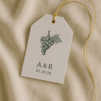 Etiqueta para recuerdos