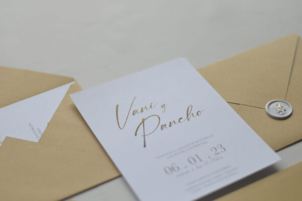 Invitación Semipersonalizada - Clásica - Imagen 2