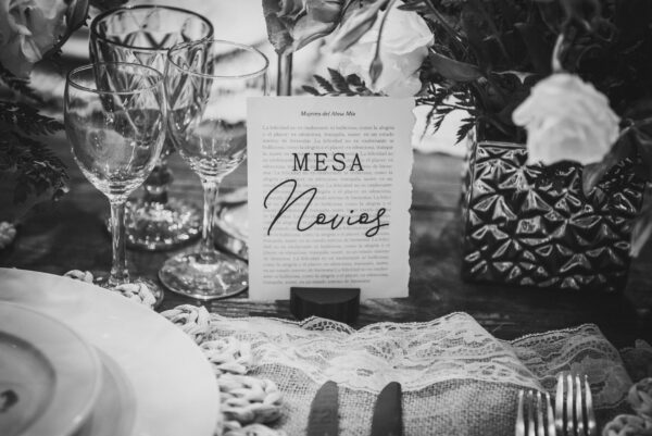 Número de Mesa Mi Libro Favorito - Imagen 3
