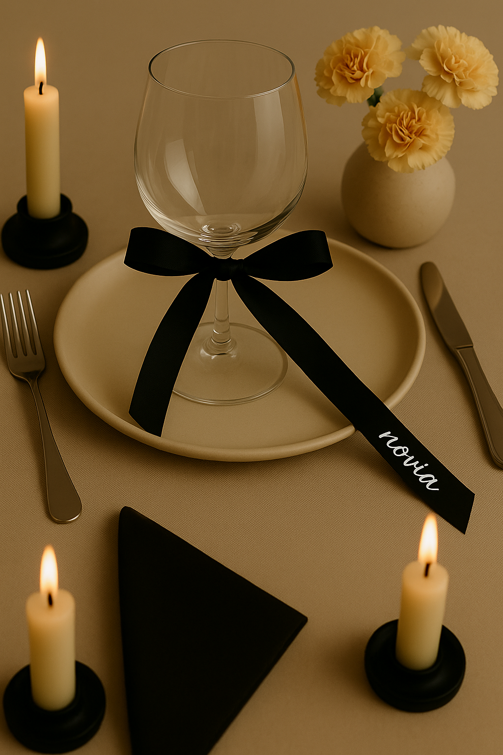 Cinta de Satín Personalizada